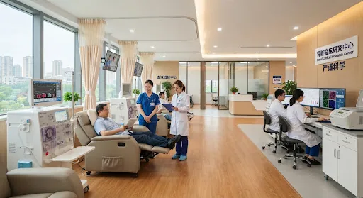 Hospital ward nursing station